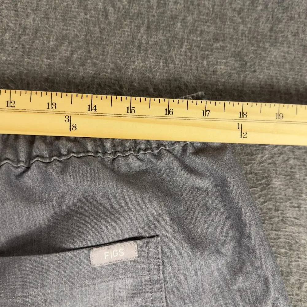 FIGS Cargo Pants Mens 37x29 Gray Technical Collection Scrub Workwear Stretch